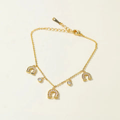 Fashion Refined Luxury Sweet Elegant Bracelets for Girls Trendy Stylish Jewellry for Women Ladies Accessories Chinese Supplier