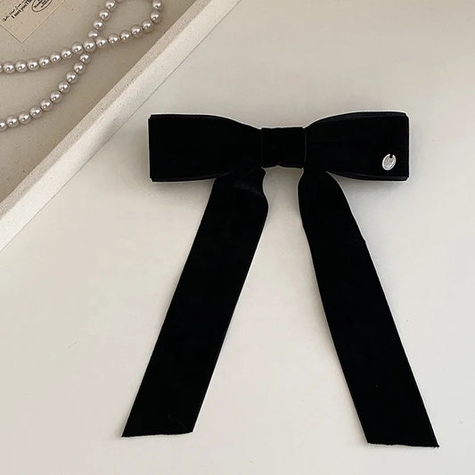 Fashion Bowknot Simple Classic Hair Clips for Girls Elegant French Style Barrettes for Women Ladies Hair Accessories in Stock