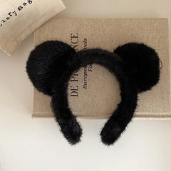 Cute Sweet Fluffy Hairband for Baby Girls Bowknot Cartoon Head Band for Kids Children Hair Accessories Chinese Suppliers