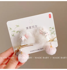 Chic Cute Sweet Kawaii Cat Hair Clips 5cm Alloy Hair Accessories for Baby Girls Teens and Children Stocked Alligators Fashion