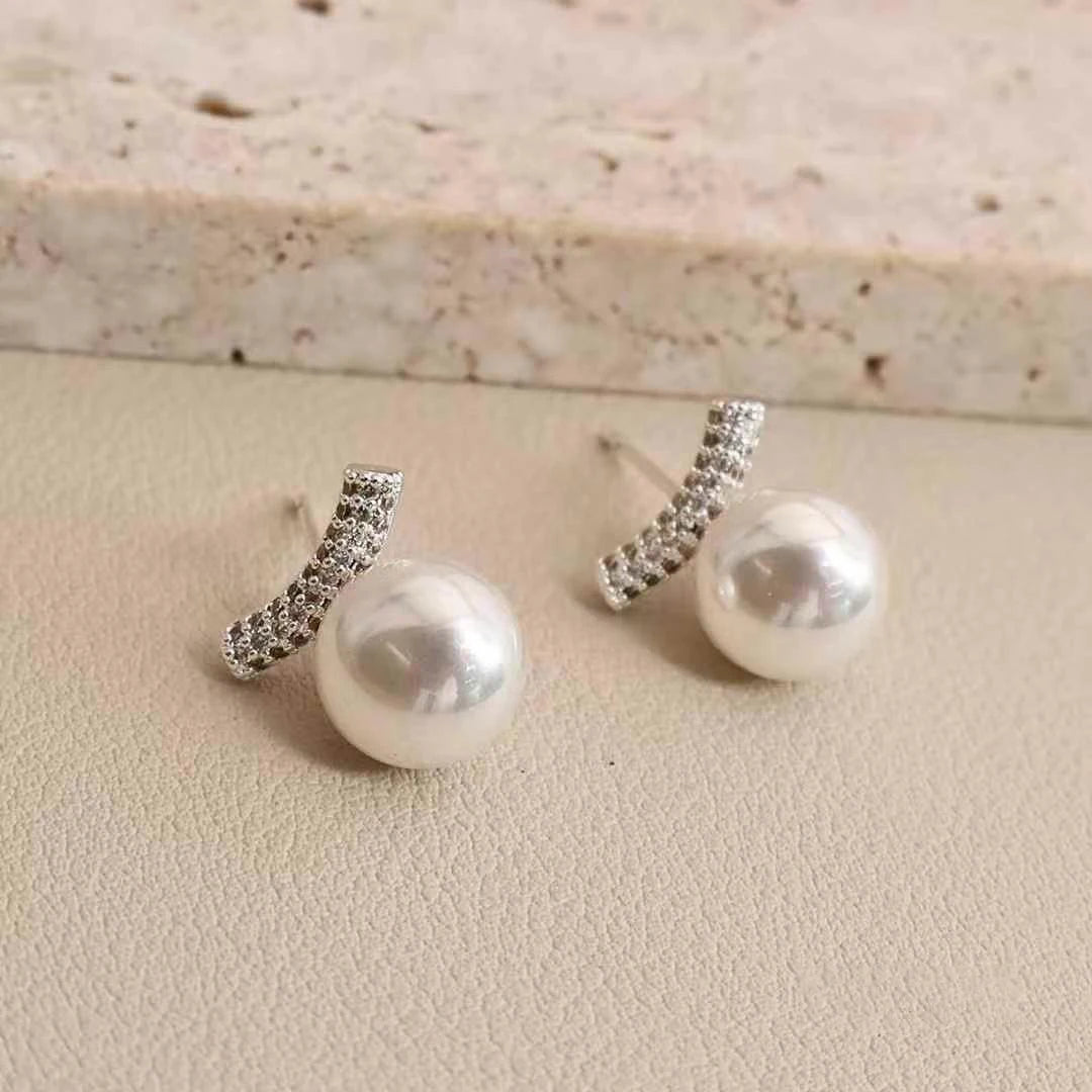 Fashion Sweet Classic Simple Glamorous Drop Earrings for Girls Bowknot Luxury Jewelry for Women Ladies Accessories Wholesale