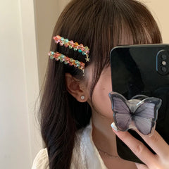 Glitter Sparkle Sweet Cute Hair Clips for Girls Fashion Trendy Stylish Alligator for Women Ladies Hair Accessories in Stock