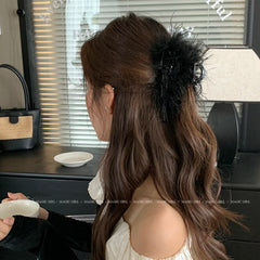 Luxurious Solid Color Exaggerated Large Hair Claw Clips for Girls Stunning Chic Haarspange for Women Ladies Hair Accessories