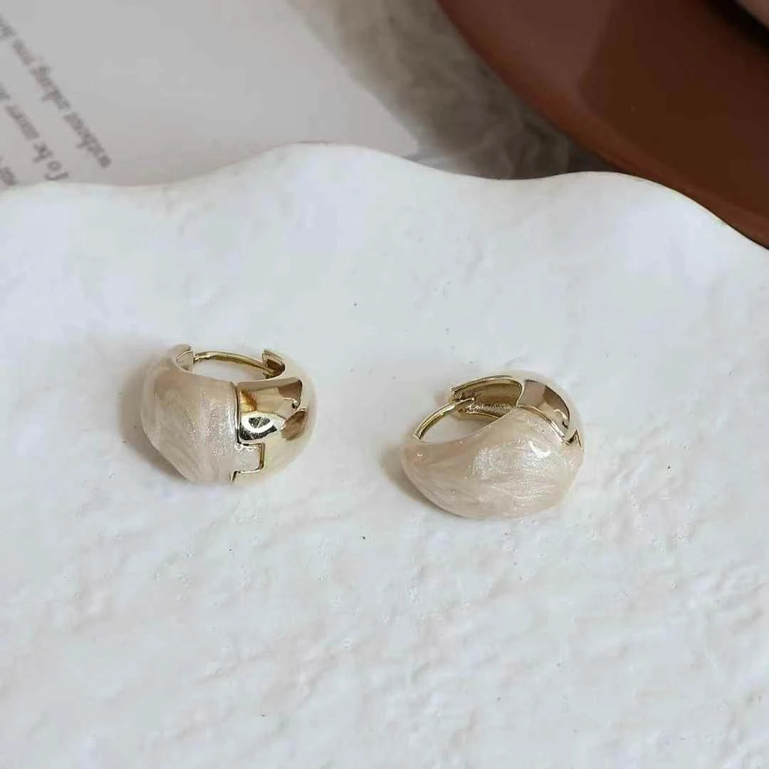 Women Hot Sale High Quality Mini Hoop Drop Earring Fashion Elegant Glitter Luxurious Charms Bulk Jewelry Accessories for Causal