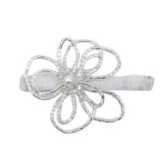 Fashion Chic Flowers Glitter Hair Clips for Girls Trendy Stylish Elegant Cute Sweet Alligators for Women Ladies Hair Accessories