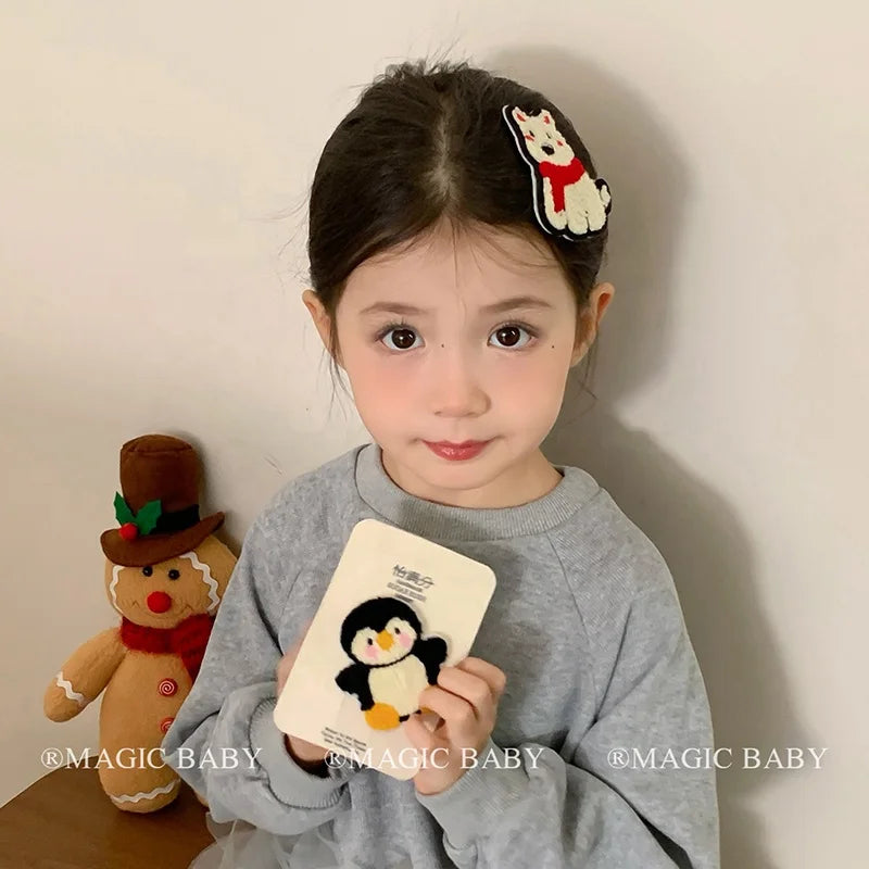 Sweet Cute Animals Hair Clips for Baby Girls Kawaii Fashion Stylish Snap Clips for Kids Child Hair Accessories Chinese Supplier