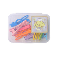 Cute Alligators Heart Hair Clips for Girls Women Solid Color in Bright Colors Fashionable Alloy Hair Accessories Sweet Stylish