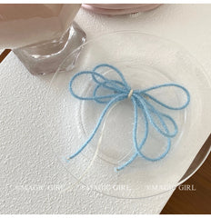 Cute Sweet Ribbon Bowknot Hair Clips for Girls Fashion Chic Classic Alligators for Women Ladies Femme Hair Accessories in Stock