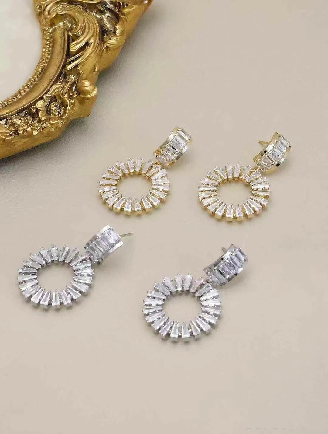 Fashion Butterfly Flower Luxury Exaggerated Drop Earrings for Girls Elegant Sweet Jewelry for Women Ladies Accessories Wholesale