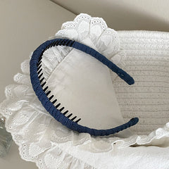 Women Solid Colored Simple Slim Headbands Fashion Elegant New Design Customized in Stock Hairbands Accessories for Female Daily