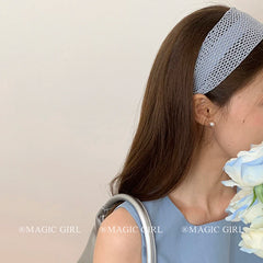 Classic Wide Solid Color Simple Minimalistic Headband for Girls and Women French Hair Accessories