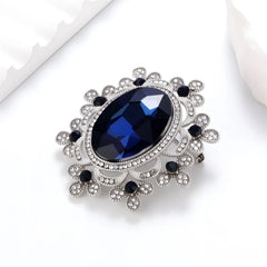 Fashion Luxury Rhinestone Glitter Sparking Brooches for Girls Sweet Vintage Retro Pins Jewelry Accessories Wholesale Hot Sale