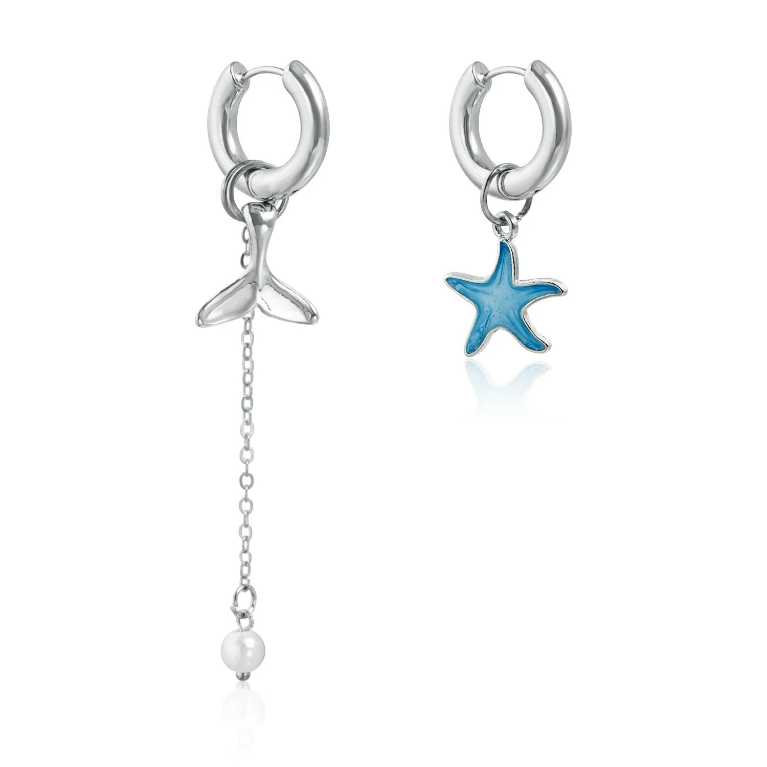 Fashion Sweet Sea Star Ocean Drop Earrings for Girls Cute Simple Elegant Jewelry for Women Ladies Accessories Chinese Supplier