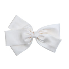 Women Large Bowknot Solid Color Barrette Clips Fashion Elegant High Quality in Stock Hairpins Clamps Accessories for Female Kids