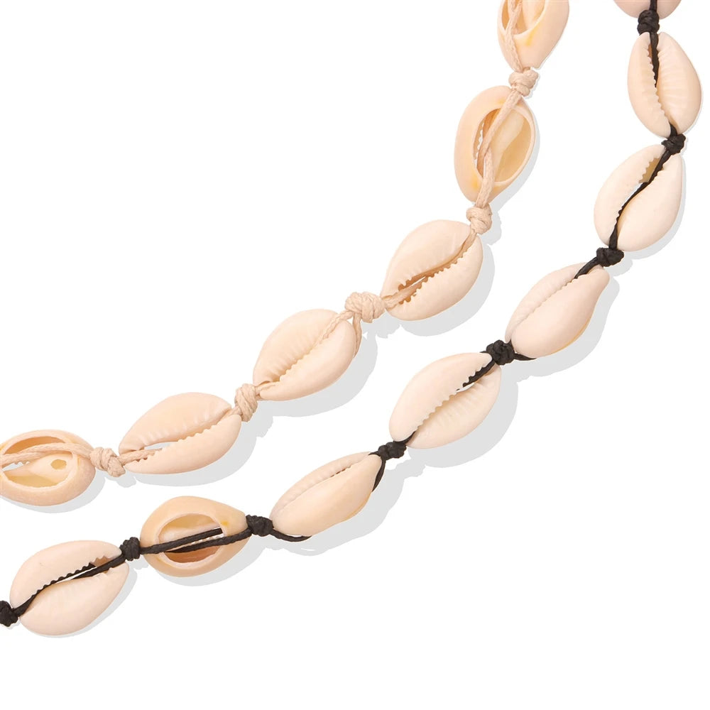 Fashion Special Shell Sweet Trendy Necklaces for Girls Choker Elegant Ocean Boho Jewelry for Women Ladies Accessories Wholesale