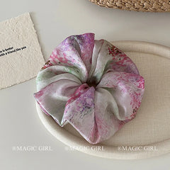 Elegant Trendy Simple Minimalistic Fashion Fabric Scrunchies Women and Girls Stylish Hair Ties Party Hair Accessories