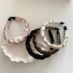 Solid Color Simple Velvet Minimalistic Head Band for Girls Fashion Elegant Chic Hair Band for Women Ladies Hair Accessories