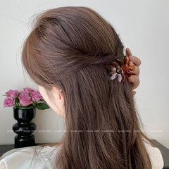 Women's Elegant Hair Claw Clips Hot Sale Irregular Flower Animal Shape Fashion Accessories for Daily Use Wholesale Stock for