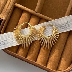 Women Solid Color High Quality Hoop Earring Fashion Chic Luxurious Dainty Charms Wholesale Jewel Accessories for Female Causal