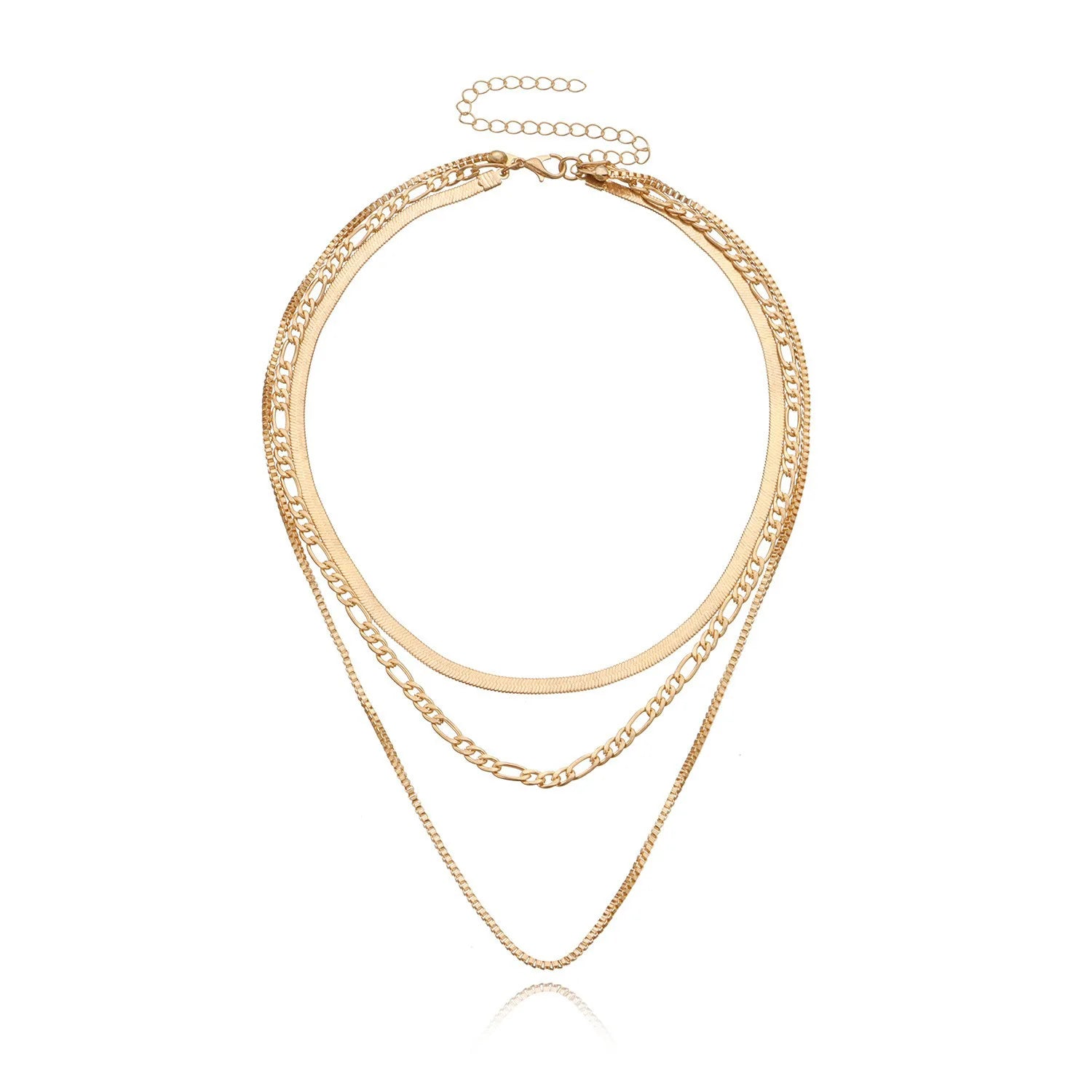 Fashion Simple Trendy Minimalistic Necklaces for Girls Elegant Dainty Glamorous Jewellry for Women Ladies Accessories Female