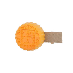 Mid Autumn Festival Traditional Rabbit Hair Clips for Baby Girls Ribbon Mooncake Alligators for Kids Children Hair Accessories