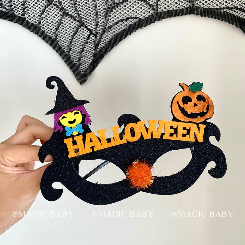 Halloween Headband for Kids Skull Spider Demon Spooky Hairband Children Costume Party Hair Accessories Trick or Treat Gift