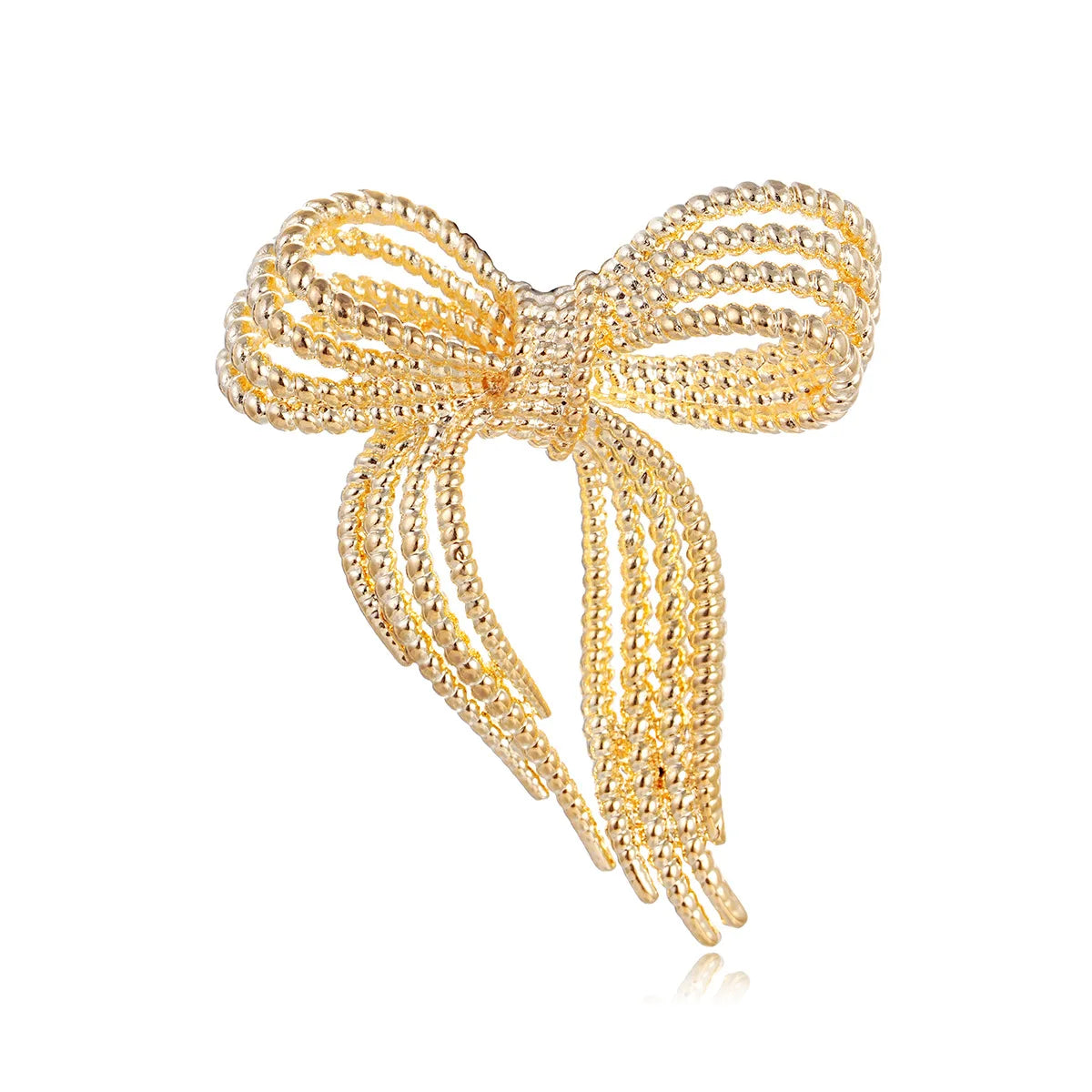 Fashion Simple Minimalistic Bowknot Brooches for Girls Trendy Classic Vintage Jewelry for Women Ladies Accessories Wholesale