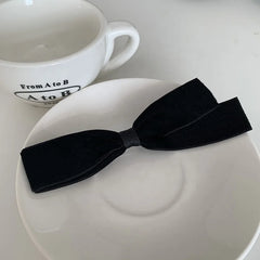 Girls Winter Autumn Velvet Solid Colored Minimalistic Hair Clips Fashion Chic Classic Wholesale in Stock Barrette Accessories