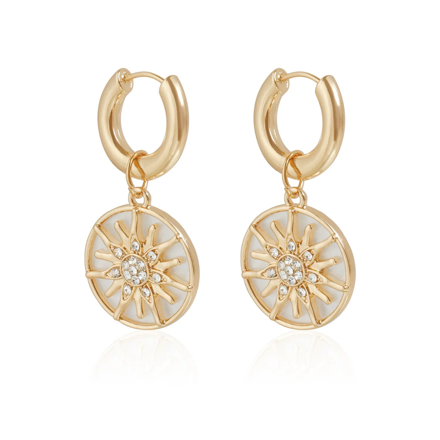 Fashion Simple Link Glitter Necklaces for Girls Minimalistic Sweet Earrings Jewellry for Women Ladies Accessories Wholesale