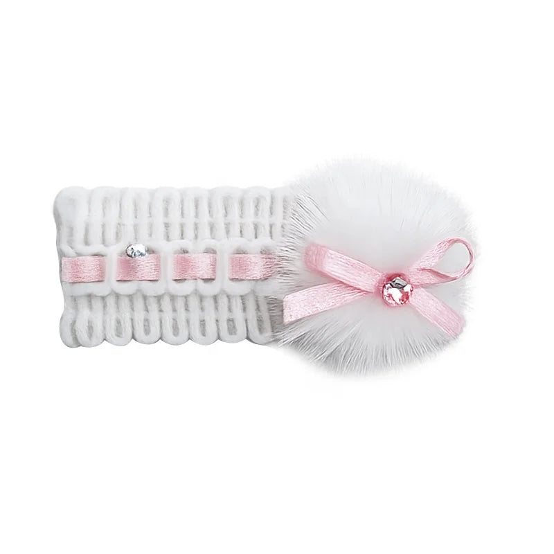Fashion Bowknot Sweet Fluffy Cute Hair Clips for Girls Trendy Elegant Kawaii Alligators for Women Ladies Accessories in Stock