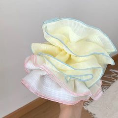 Kids Multiple Layer Simple Ponytail Holder Scrunchies Chic Fashion Elegant Wholesale in Stock Hair Ties Accessories for Children