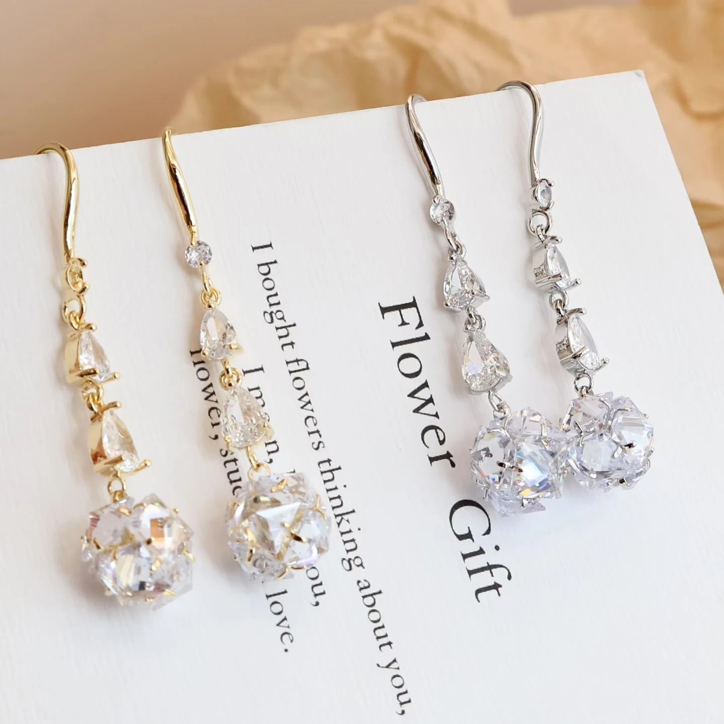 Women Imitation Pearl Star Rhinestone Decorative Drop Earring Sequined Glitter Elegant Chic Bulk Jewelry Accessories for Causal