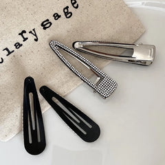 Female Hot Sale Rhinestone Small Alligator Clip Fashion Chic Sparking Glitter Customized Bulk Order in Stock Hair Clip Accessory