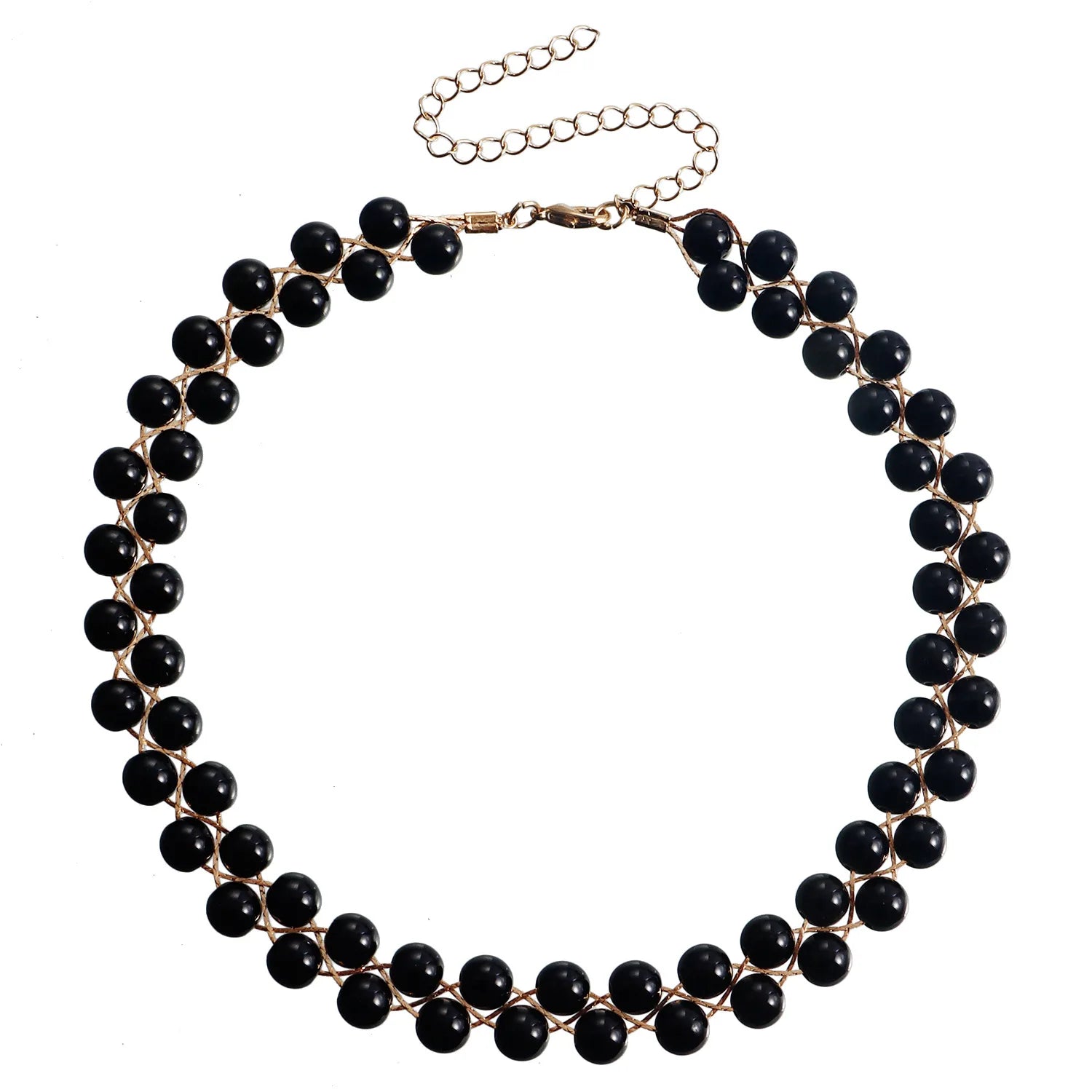 Fashion Simple Imitation Pearl Luxury Glitter Necklaces for Girls Sweet Cute Elegant Trendy Jewelry for Women Ladies Accessories