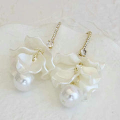 Fashion Cute Sweet Cherry Fruit Drop Earrings for Girls Luxury Glitter Art Deco Jewelry for Women Ladies Accessories Wholesale