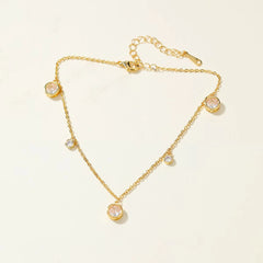 Fashion Refined Charms Elegant Bracelets for Girls Chain Glamorous Art Deco Jewellry for Women Ladies Accessories Bijuterias