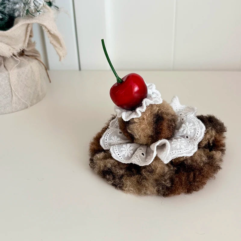 Sweet Cake Fruits Cherry Hair Clips for Girls Birthday Cute Alligators for Women Ladies Hair Accessories in Stock Femme Female