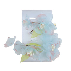 Sweet Cute Flower Hair Clips for Girls Elegant Princess Style Alligator Clips for Women Ladies Hair Accessories Fahion Chinese