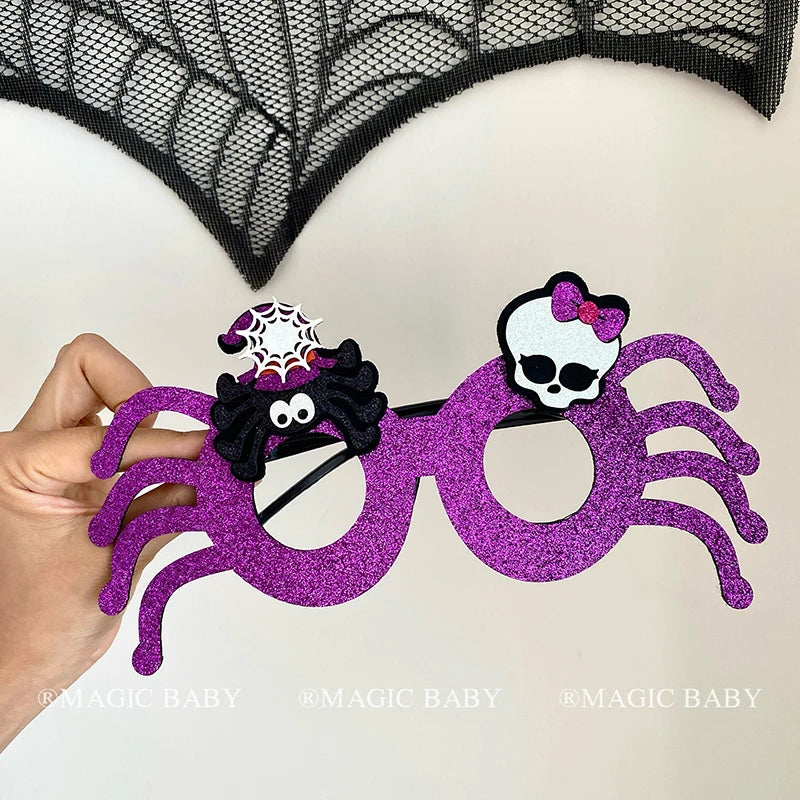 Halloween Headband for Kids Skull Spider Demon Spooky Hairband Children Costume Party Hair Accessories Trick or Treat Gift