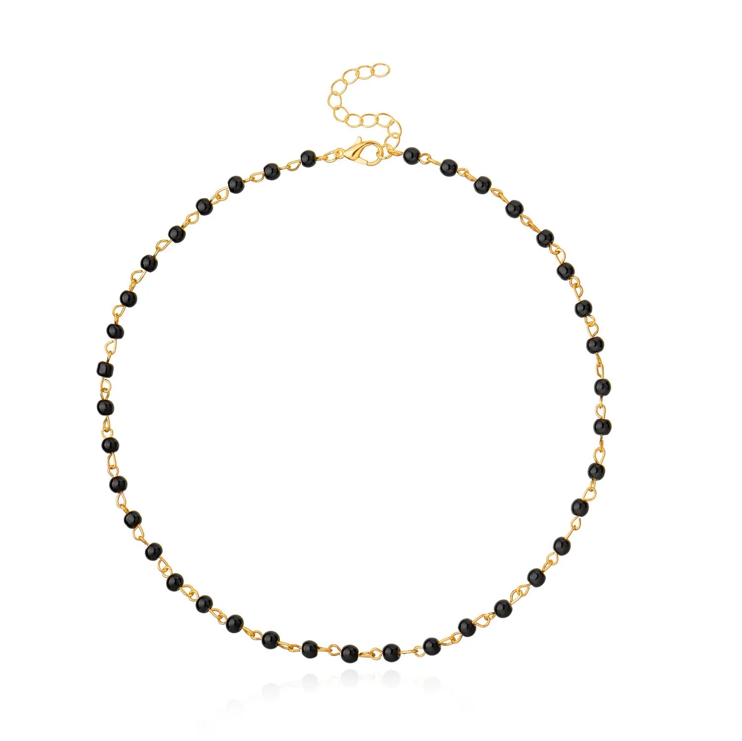 Simple Beads Fashion Choker Necklaces for Girls Glamorous Elegant Graceful Fine Jewelry for Women Ladies Accessories Wholesale