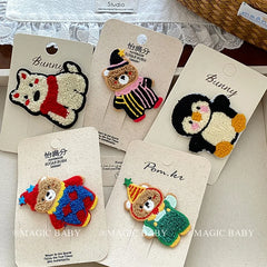 Sweet Cute Animals Hair Clips for Baby Girls Kawaii Fashion Stylish Snap Clips for Kids Child Hair Accessories Chinese Supplier