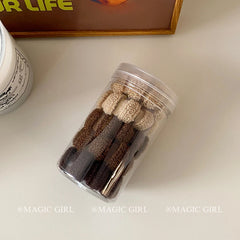 Brand New Simple Solid Color High Elastic Scunchies for Girls Stylish Sporty Style Hair Ties for Women Ladies Hair Accessories