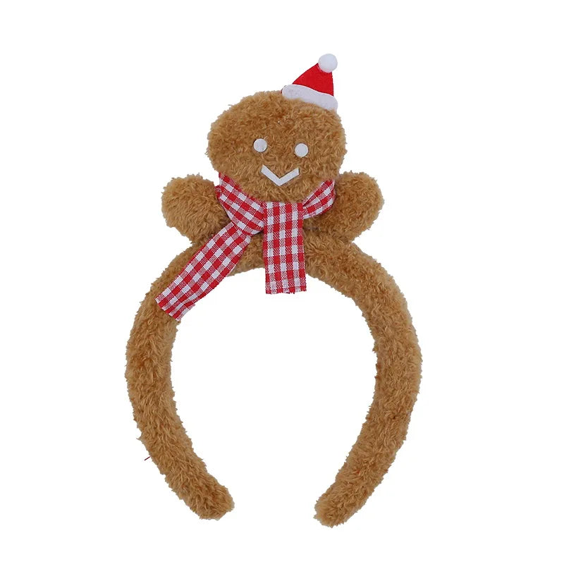 2025 Christmas Classic Fashion Sweet Head Band for Baby Girls Cute Letter Hair Band for Kids Children Hair Accessories in Stock