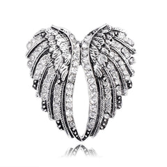 Fashion Swing Glitter Rhinestone Brooches for Girls Trendy Stylish Charms Pins Jewelry for Women Ladies Accessories Wholesale