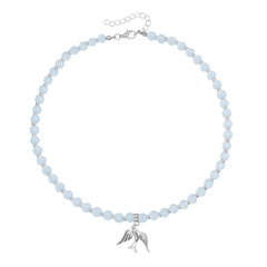 Fashion Sweet Simple Beads Animals Birds Elegant Necklaces for Girls Trendy Glamorous Jewelry Sets Suits for Women Lady Earring