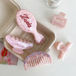 White/pink / Pink comb