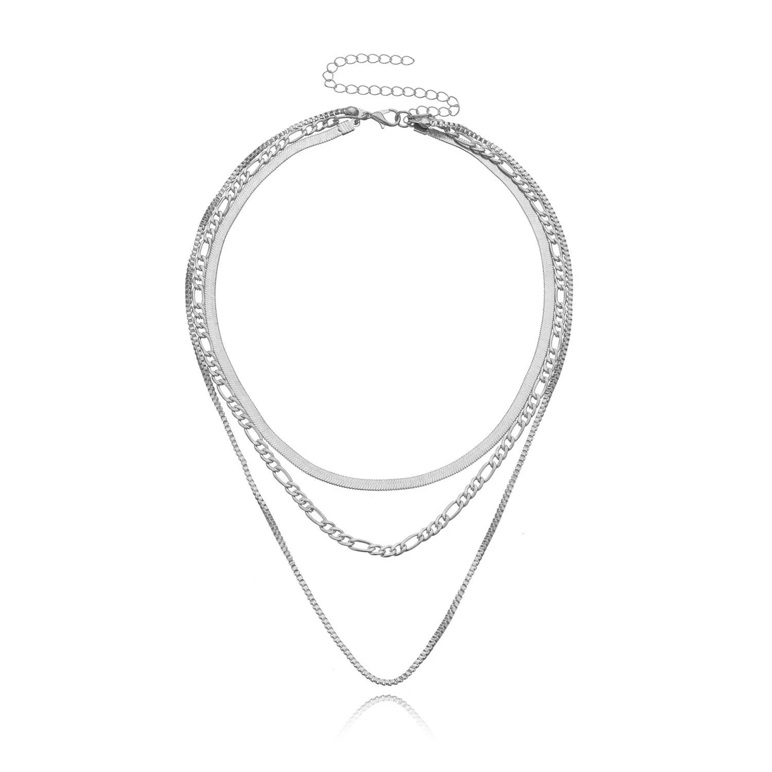 Fashion Simple Trendy Minimalistic Necklaces for Girls Elegant Dainty Glamorous Jewellry for Women Ladies Accessories Female