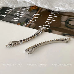 Women's Fashion Alloy Bobby Pins & Hair Clips Sequined Beauty Barrettes Lightweight Hair Claws for Daily School & Party Use