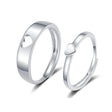 White gold (- yes)I LOVE YOU / The opening is adjustable.