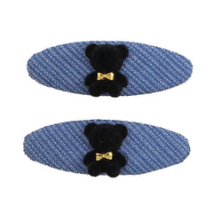Women Bowknot Bear Animals Plaid Small Alligator Clips Elegant Chic Sweet Wholesale in Stock Hairpins Accessories for Female Use
